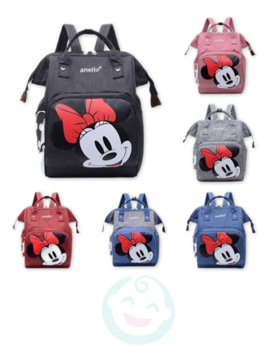 MOCHILA PAÑALERA MINNIE JR03