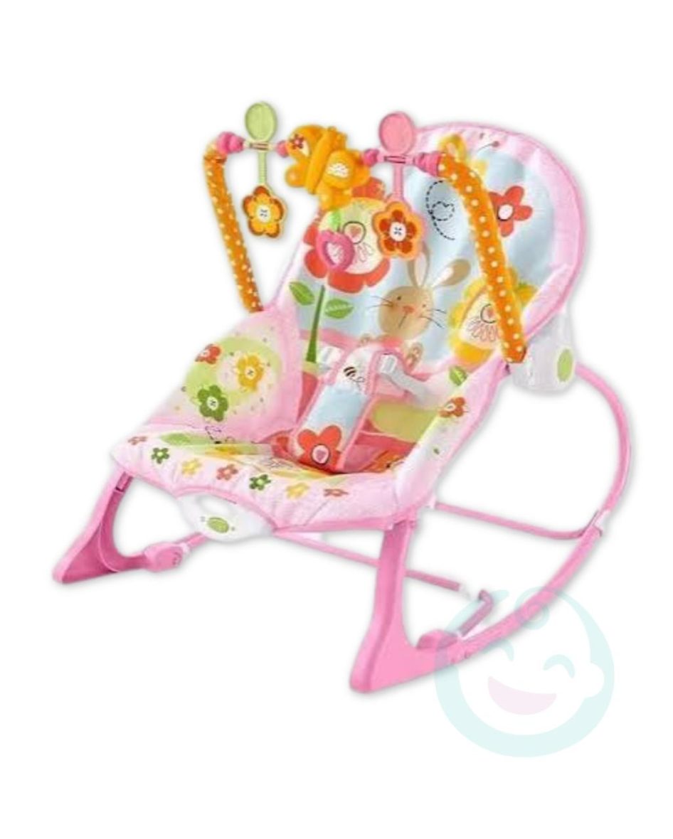 SILLA MECEDORA ROSADA ELECTRICA 900254
