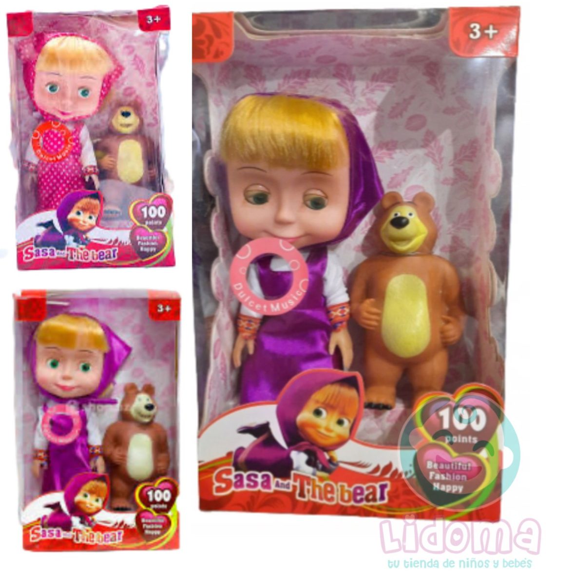 MUÑECA MASHA Y EL OSO 8899-10