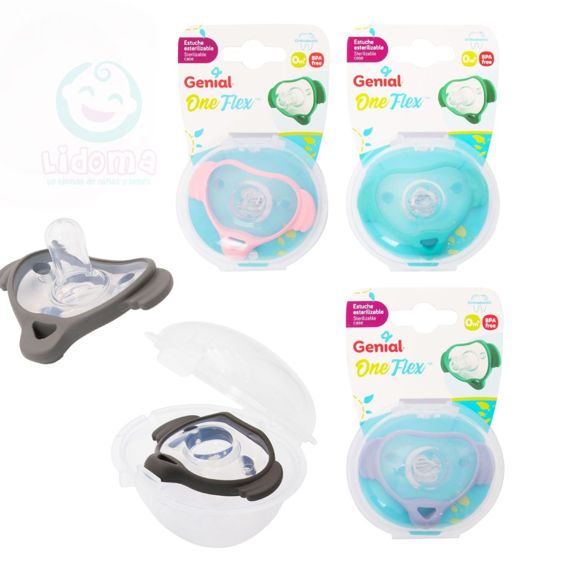 BOBO CHUPETE CON ESTUCHE GENIAL GN-PF-0085