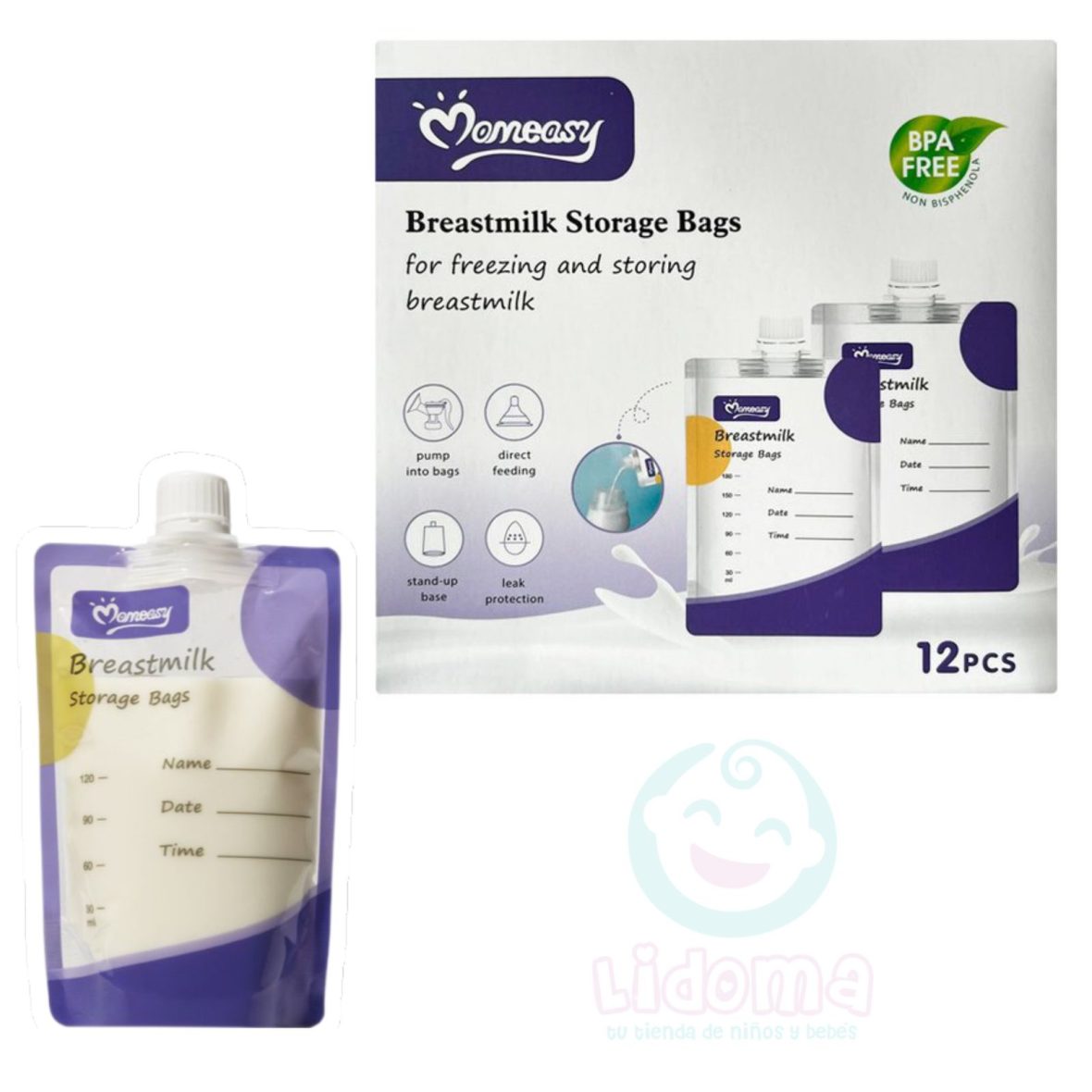 BOLSA DE ALMACENAR LECHE GL23-051