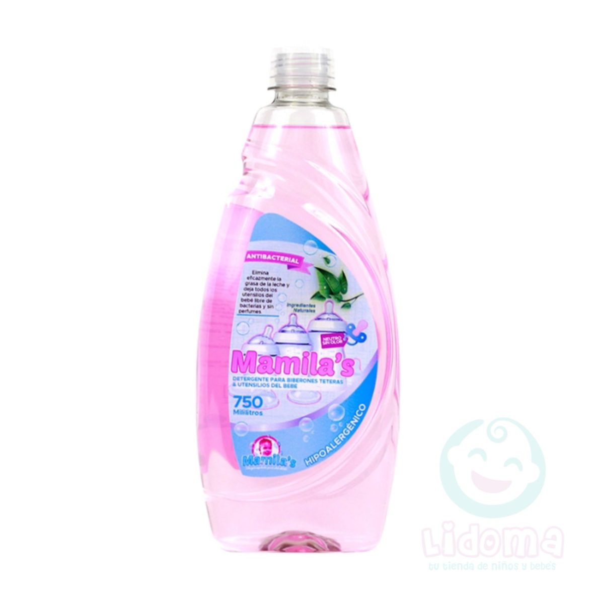 DETERGENTE PARA BIBERONES 750ML – MAMILAS
