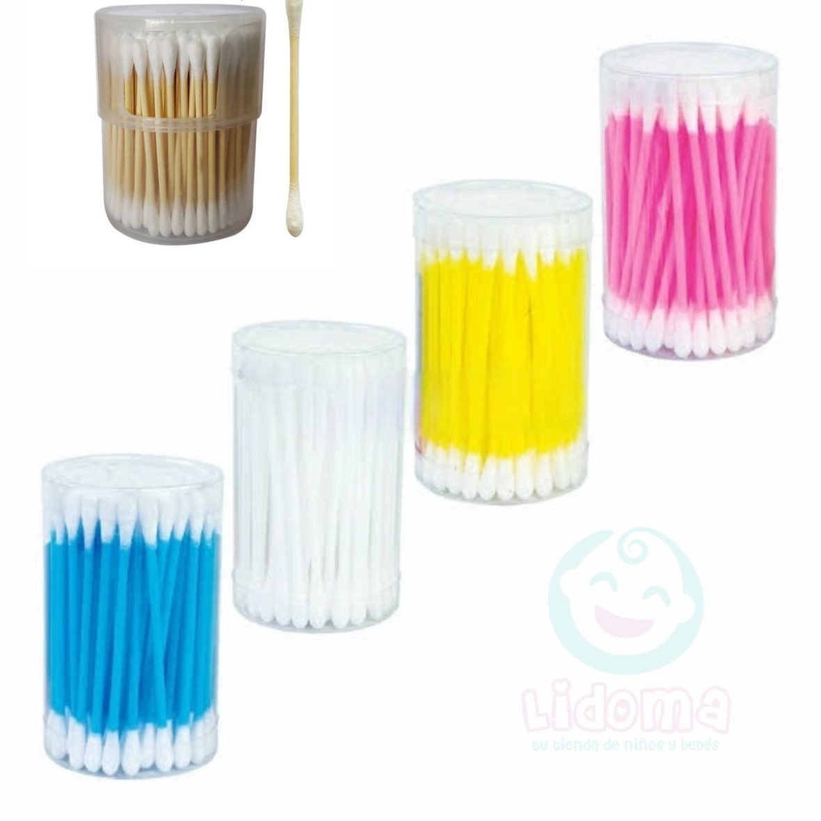 HISOPO BLUE CAT 100 UND COLORES DMO3271