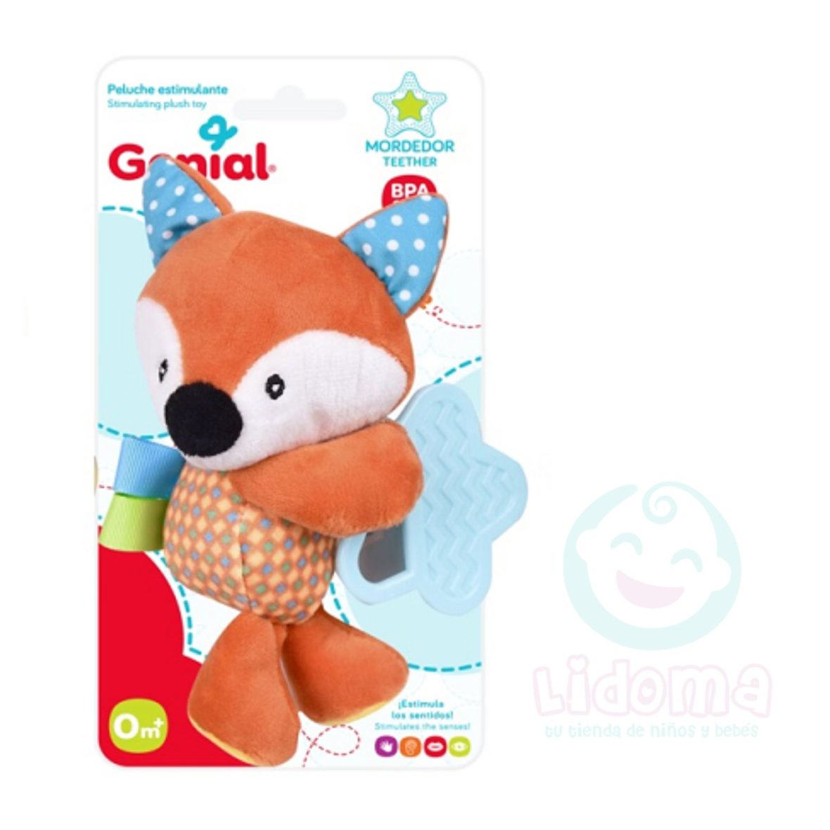 PELUCHE CON MORDEDOR GENIAL GN-YT19521-15