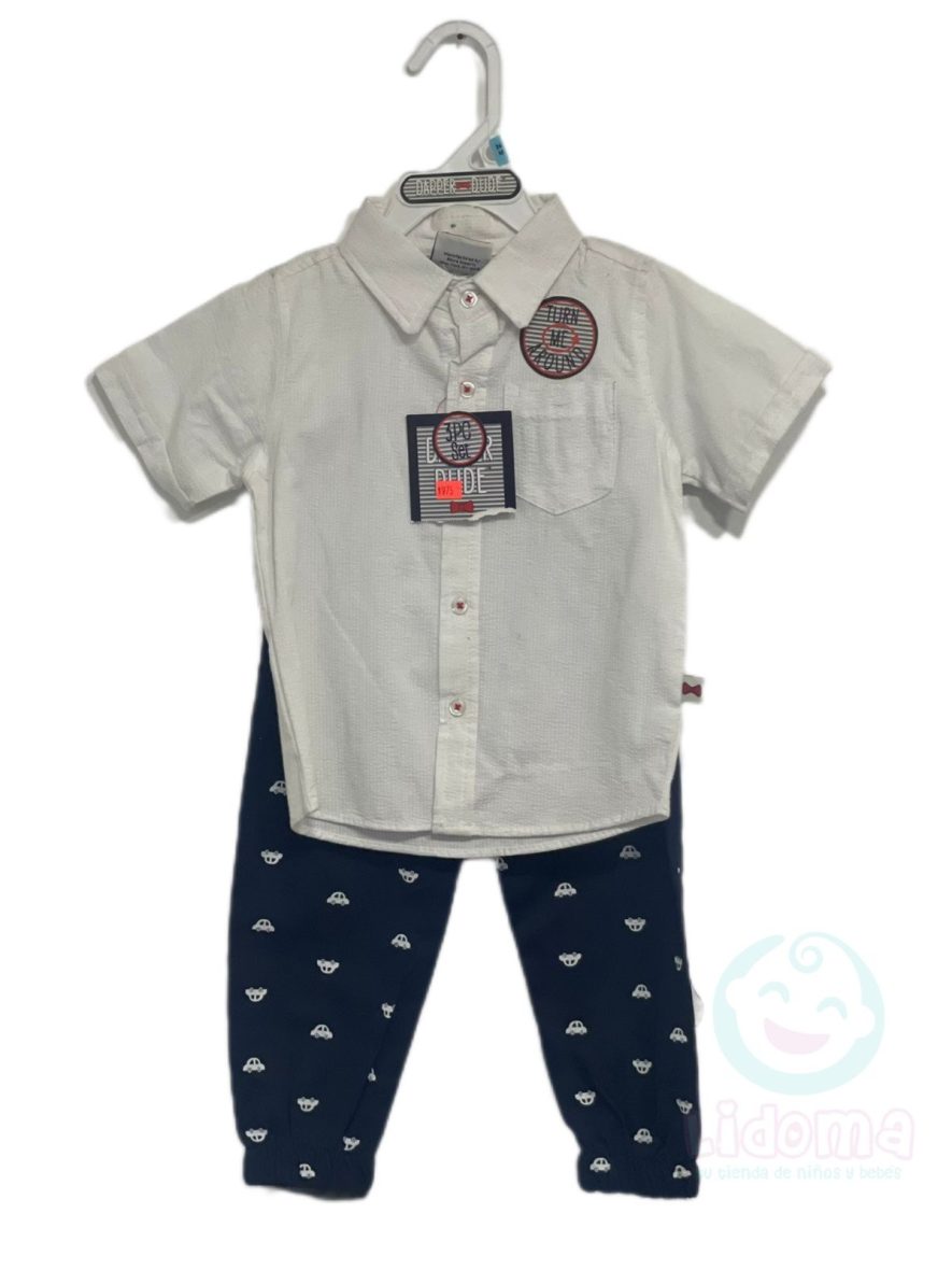 CONJUNTO DE NIÑOS 3PCS 12-24 M D84401