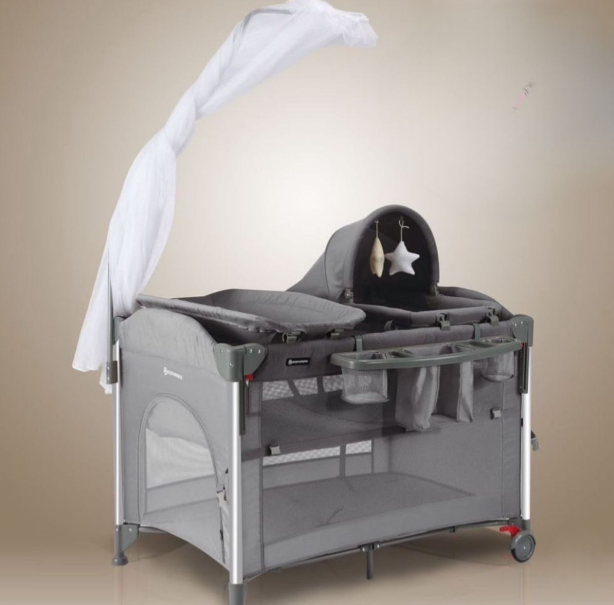 CORRAL CON MOISES POPYPAPA GRIS PR-30G