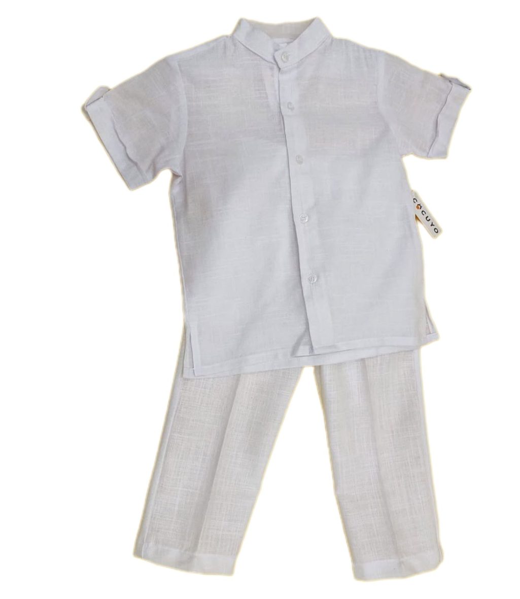 CONJUNTO CHACABANA BLANCO PARA VARON 535 AVRIL