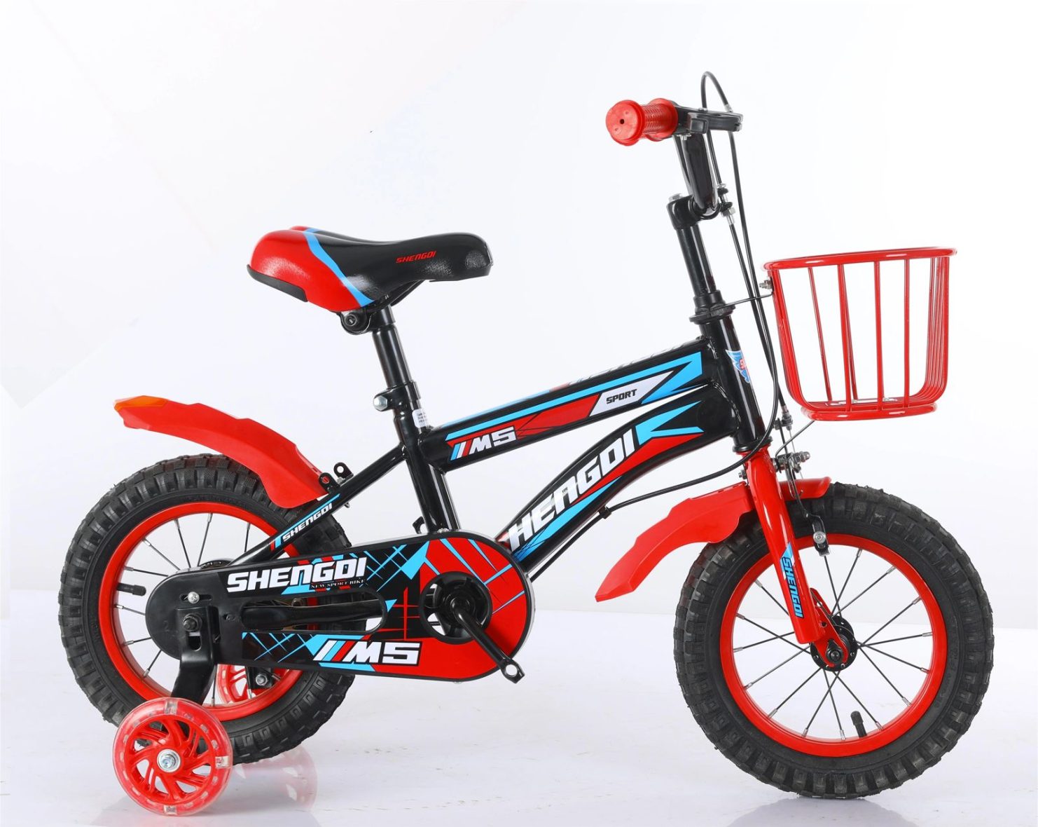 BICICLETA ARO 12 ROJA SHENGDI NSB KD02-R12