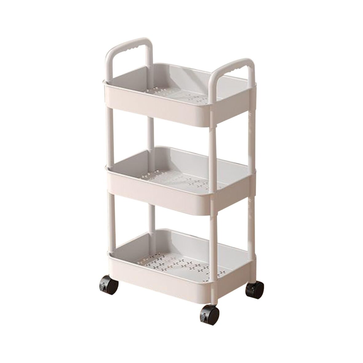 ESTANTE ORGANIZADOR PLASTICO TRES NIVELES BLANCO SRK01-B