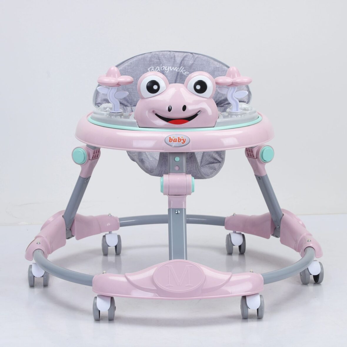 ANDADOR RANA BASE DE METAL 818S ROSADO