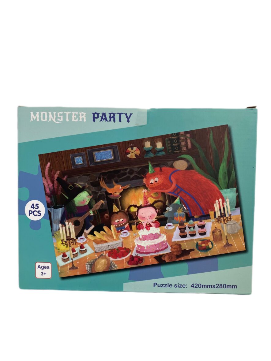 ROMPECABEZAS 23X18X4CM 45 PIEZAS 26ESC-1011 MONSTER
