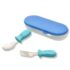 SET DE CUCHARA Y CUBIERTO EN ESTUCHE AZUL 120446-A